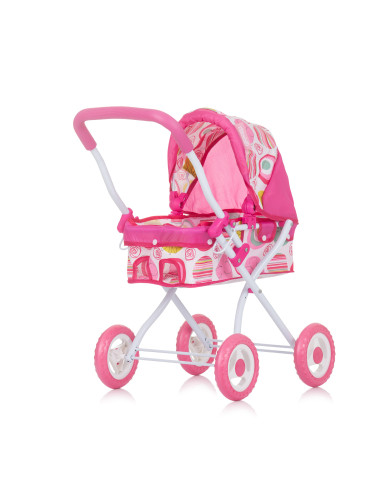 Количка за кукли "Емили" шарена