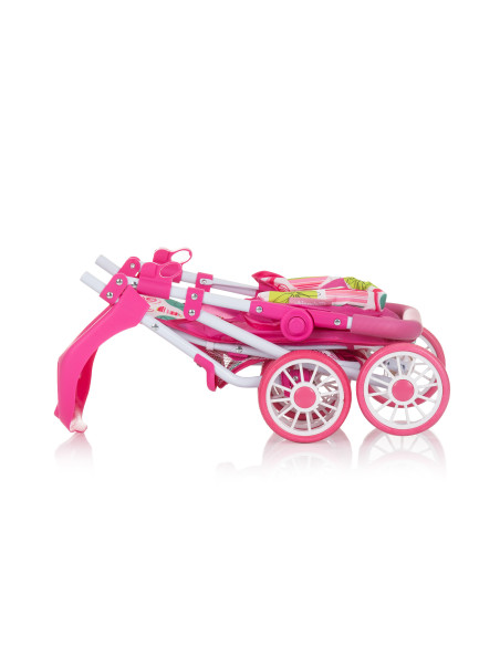 Количка за кукли "Доли" шарена