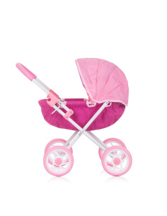 Количка за кукли "Дейзи" розов лен 2