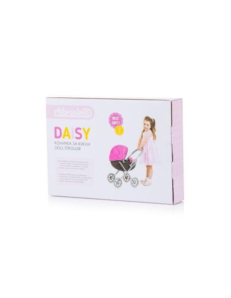 Количка за кукли "Дейзи" сърчица