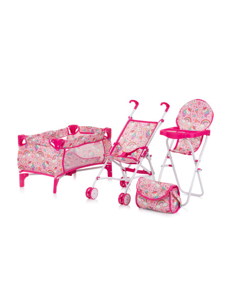 Комплект за кукли 3 в 1 "Трикси" еднорог