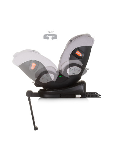 Столче за кола 360 I-size 40-150 ТОРИНО пепелно