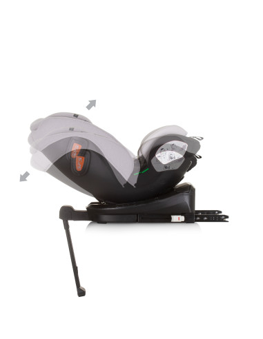 Столче за кола 360 I-size 40-150 ТОРИНО пепелно