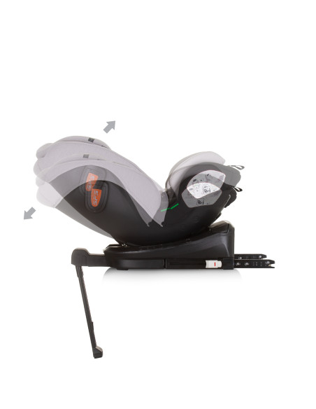 Столче за кола 360 I-size 40-150 ТОРИНО пепелно