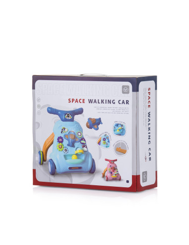 Муз.игр.на колела "Самолетче" синьо