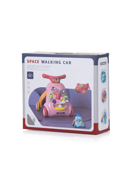 Муз.игр.на колела "Самолетче" розово