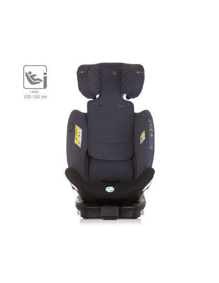 Столче за кола 360 I-size 40-150 ТОРИНО сиво ми