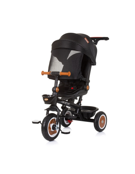 Триколка със сенник Маратон обсидиан