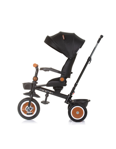 Триколка със сенник Маратон обсидиан