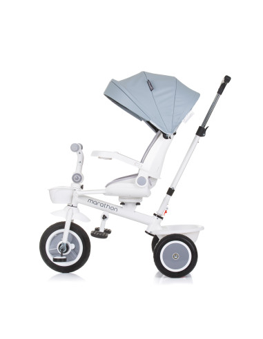 Триколка със сенник Маратон пепелно сиво