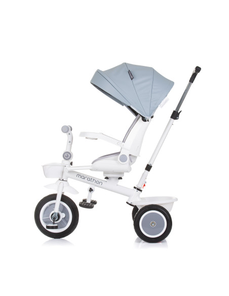 Триколка със сенник Маратон пепелно сиво