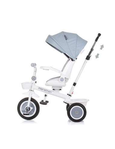 Триколка със сенник Маратон пепелно сиво