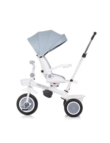 Триколка със сенник Маратон пепелно сиво