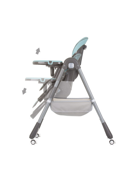 Стол за хранене "First Spoon"синьо-зелен