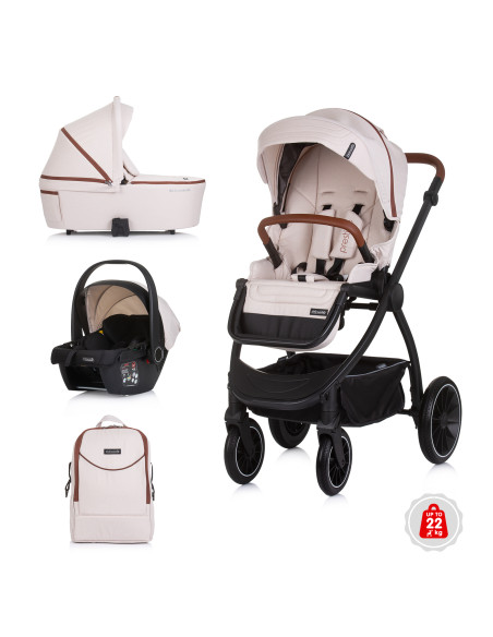 Детска количка 3 в1"Престиж"бишкота