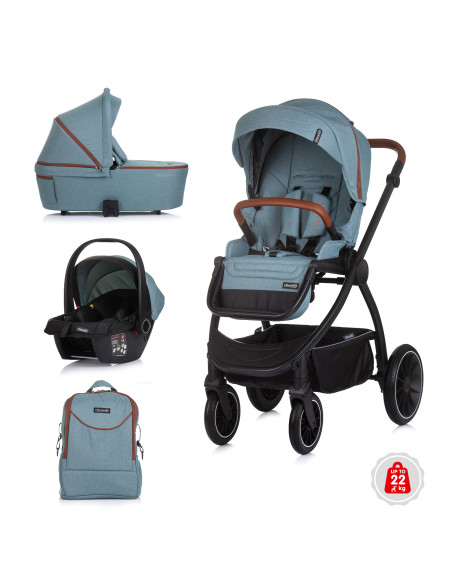 Детска количка 3 в1"Престиж"босилек