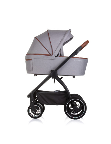 Детска количка 3 в1"Престиж"облачно сиво