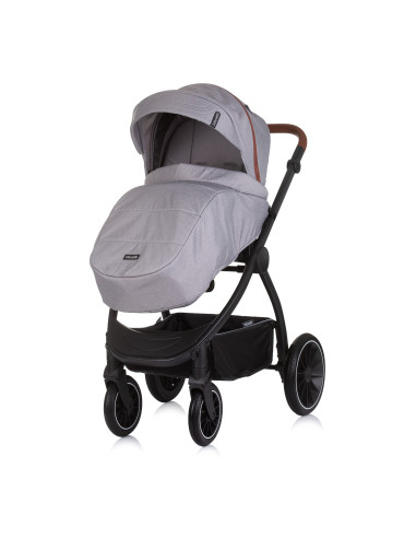 Детска количка 3 в1"Престиж"облачно сиво