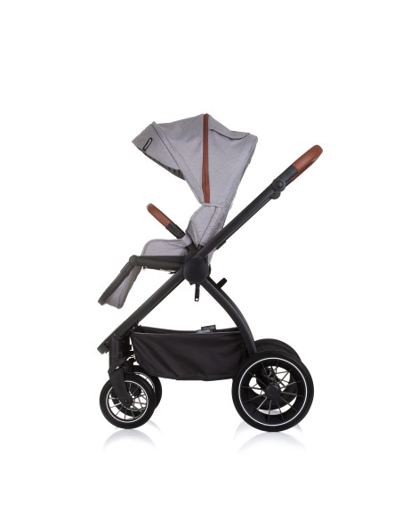 Детска количка 3 в1"Престиж"облачно сиво