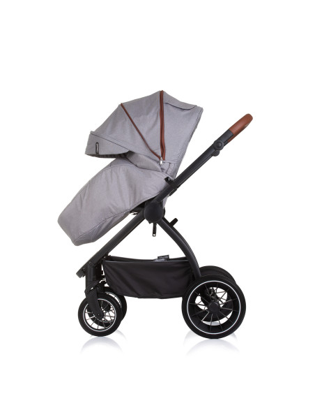 Детска количка 3 в1"Престиж"облачно сиво