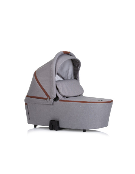 Детска количка 3 в1"Престиж"облачно сиво