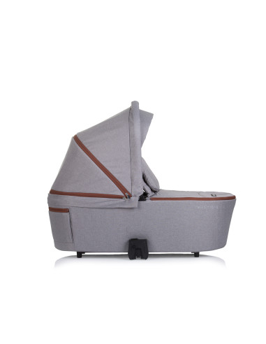 Детска количка 3 в1"Престиж"облачно сиво