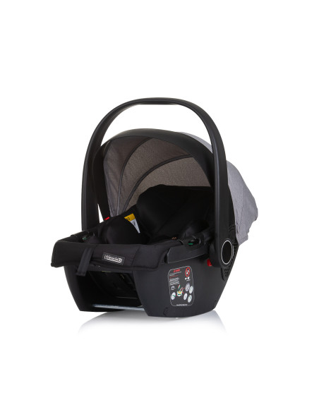 Детска количка 3 в1"Престиж"облачно сиво