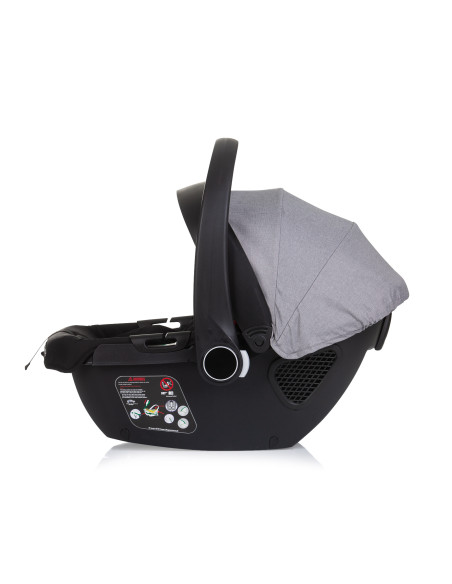 Детска количка 3 в1"Престиж"облачно сиво