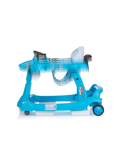 Детска проходилка 3 в1"Самолетче" синя