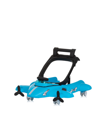 Детска проходилка 3 в1"Самолетче" синя