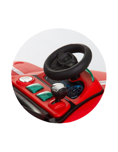 Детска проходилка 3 в1"Самолетче"червена