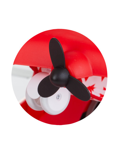 Детска проходилка 3 в1"Самолетче"червена