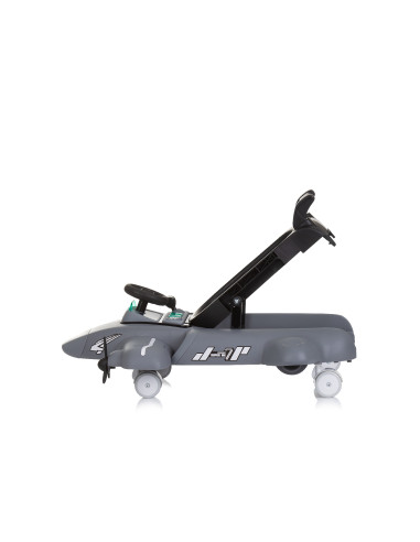 Детска проходилка 3 в1"Самолетче" сива