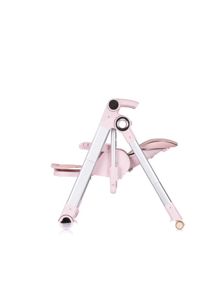 Столче за хранене/люлка SUPER CHEF розов