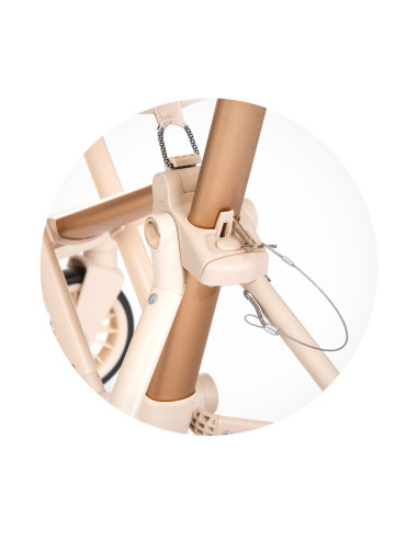 Детска количка 6+ "Unique" тирамису