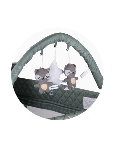 Детска преносима кошара Luna босилек