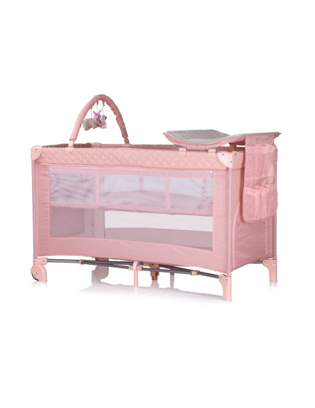 Детска преносима кошара Luna маршмелоу