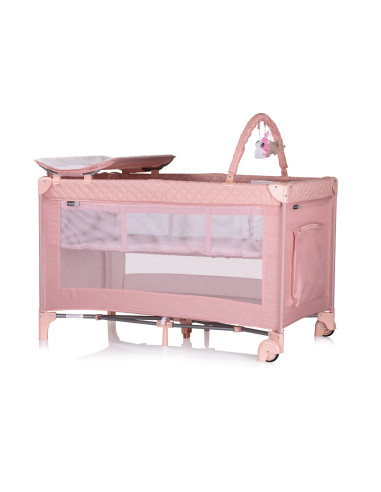 Детска преносима кошара Luna маршмелоу