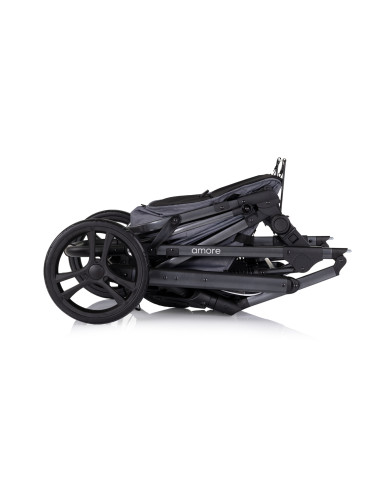 Детска количка "Аморе" облачно сиво