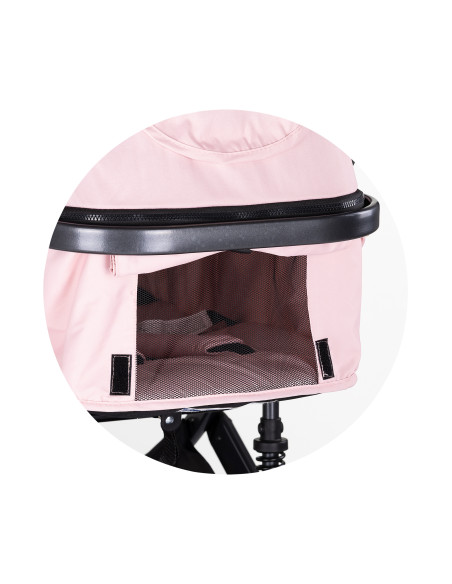 Детска количка "Аморе" розов маршмелоу