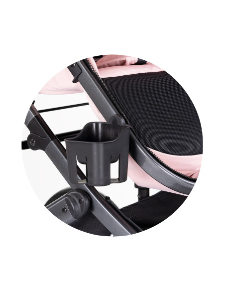 Детска количка "Аморе" розов маршмелоу