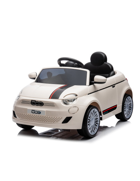 Електрическа кола FIAT 500 бяла