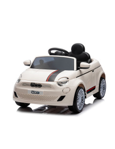 Електрическа кола FIAT 500 бяла 2