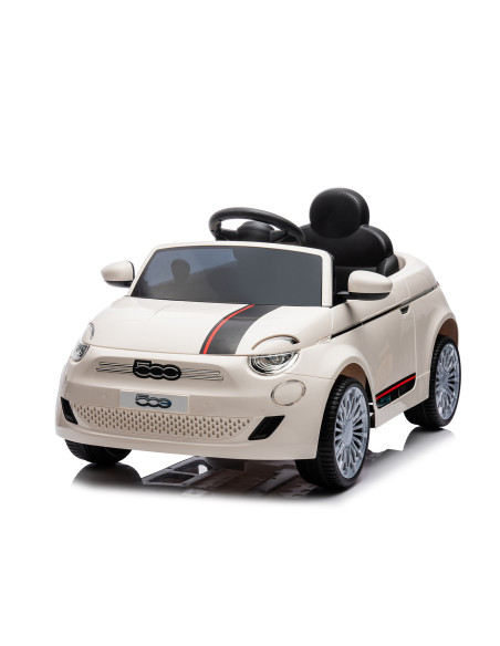 Електрическа кола FIAT 500 бяла