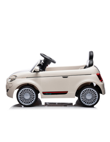 Електрическа кола FIAT 500 бяла