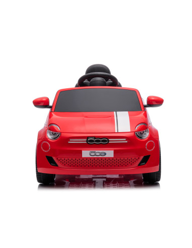 Електрическа кола FIAT 500 червена
