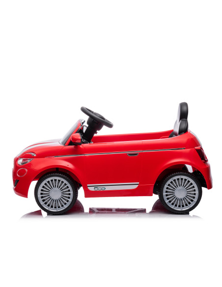 Електрическа кола FIAT 500 червена