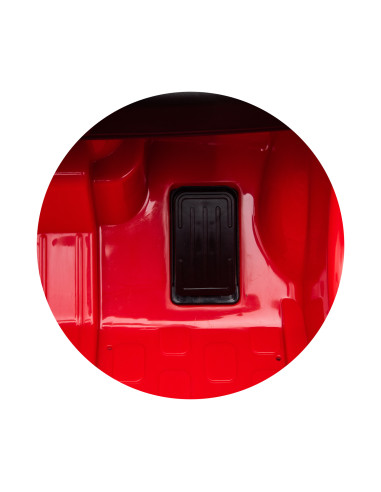 Електрическа кола FIAT 500 червена