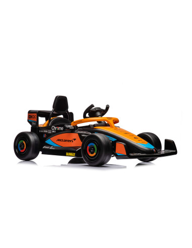 Електрическа кола McLaren Formula 1 оранжева
