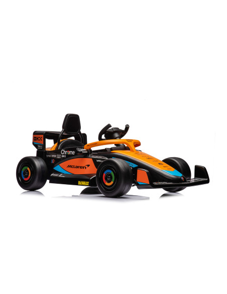 Електрическа кола McLaren Formula 1 оранжева